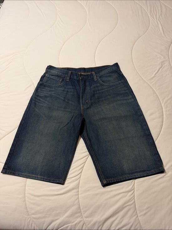 Levi's Other - Levi's 569 Loose Denim Jean Shorts Dark Blue - Classic Five-Pocket